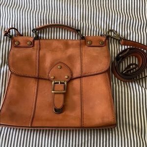 Fossil brown leather purse
